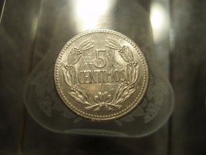 *POLY* Venezuela  1964 - 5 Centimos C025