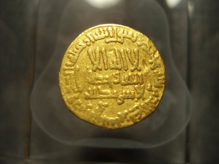 *POLY*EX LANZ Abbasiden Al-Mehdi gold dinar C007a