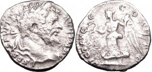 *POLY* Roman Septimius Severus AR Denar 17m 2.5g C005