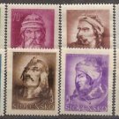SLOVACCHIA-1944 State anniversary 8 stamps MNH - S00204