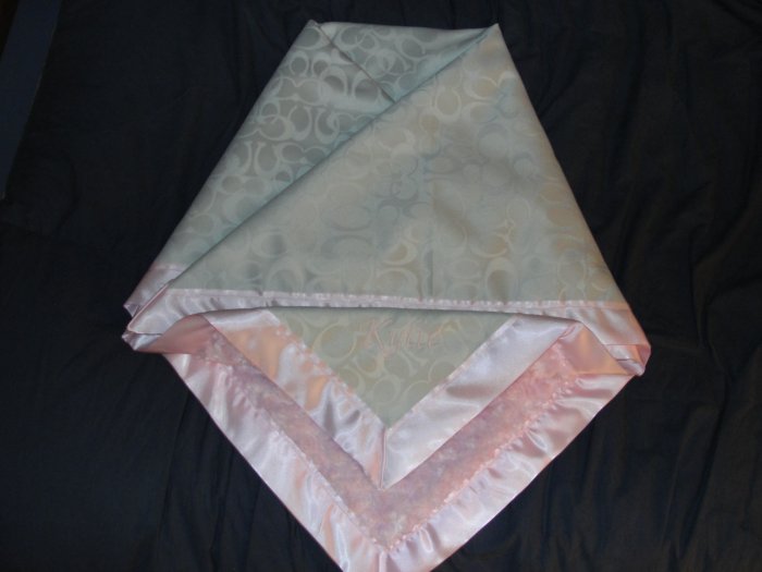 Custom Made Designer Baby Blanket
