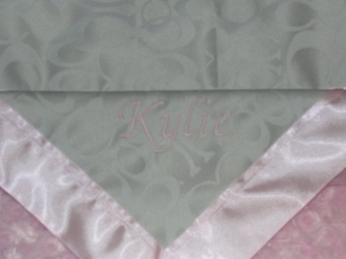 Custom Made Designer Baby Blanket