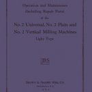 B&S No.2 Light Parts and Operator's Manual Vert. Horiz.