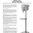 Rockwell Delta Special 15 Inch Drill Press Manual