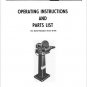 Powermatic Model 35 Disc Sander Manual 12 Inch