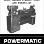 Powermatic Model 90 12 Inch Wood Lathe Manual