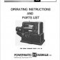 Powermatic Model 180 18 Inch Planer Manual