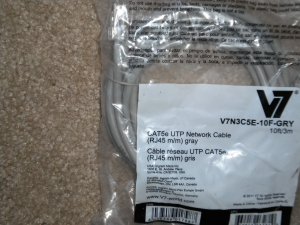 Cat 5e 10ft UTP Sheilded cable