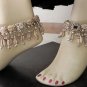 BELLY DANCE ETHNIC COWRIES MIRROR ANKLETS PAYAL TRIBAL BOHO GYPSY