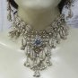 Belly dance Cowrie bead choker necklace Earring kuchi boho gypsy set