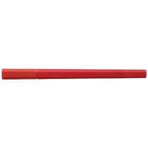 MUJI Japan Double Ended Hybrid Pen HEXAGONA - Red