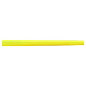 MUJI Japan Double Ended Hybrid Pen HEXAGONAL - Neon Yellow