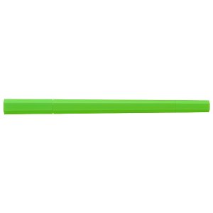 MUJI Japan Double Ended Hybrid Pen HEXAGONAL - Neon Green