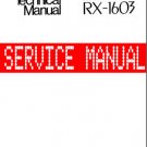 ROTEL RX -1603 RX1603  -= SERVICE MANUAL = - Paper