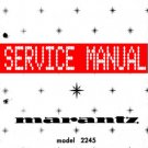 MARANTZ 2245 RECEIVER - SERVICE MANUAL -