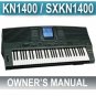 TECHNICS KN-1400 (KN1400) * OWNERS  MANUAL *