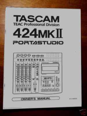 tascam 424 mkii manual