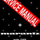 MARANTZ 2240B RECEIVER - SERVICE MANUAL -
