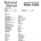 ROTEL RSX -1055 RSX1055  *FULL* SERVICE MANUAL ~ Paper
