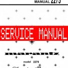 MARANTZ 2275 RECEIVER ~ SERVICE MANUAL -