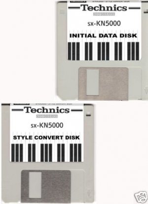TECHNICS SX-KN6000 Factory Data + Conversion Disks