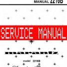 MARANTZ 2216B RECEIVER - SERVICE MANUAL -