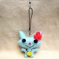 Monster Doll Key Ring-Solf Blue Cute Kitty SALE KCM0009