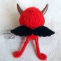 Voo Doo Doll Key Ring-Red Devil Black Wing KCV0005