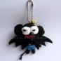 Voo Doo Doll Keychain-Cool Black Bat  KCV00011 SALE