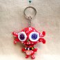 Monster Doll Key Ring- Red Big head SALE KCM0007