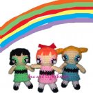 Crochet Patterns Amigurumi-Power Puff Girls CP0007