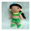 Finished Crocheted Doll-Princess Jasmine Plush FD0002