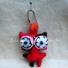 Monster Doll Key Chain-Red Big Owl 1piece SALE KCM0001