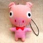 Handpaint Doll-Little Pig Phone strap 1PC SALE KCH0005