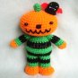 Crochet pattern - Halloween Jack the pumpkin
