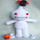 Crochet pattern - Halloween White Boo