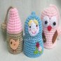 Crochet pattern - Matryoshka doll key covers
