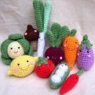 Crochet pattern - Organic and fresh from farm