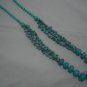 New Round Howlite Turquoise Beads Necklace 30" TN22