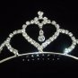 Bridal Wedding Flower Girl Crystal Bun ST02