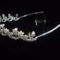 Foral Bridal Wedding Veil Preal Crystal Crown Tiara T11