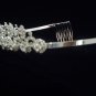Bridal Wedding Veil Sparkling Crystal Crown Tiara T12