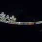 NEW Bridal Party Prom Veil Crystal Crown Tiara T19