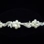 Bridal Wedding Veil Crystal Pearl Headband Tiara T28