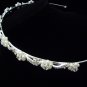 Bridal Wedding Veil Crystal Pearl Headband Tiara T28