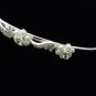 Bridal Wedding Veil Crystal Pearl Headband Tiara T28