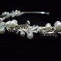 Bridal Wedding Veil Crystal Pearl Headband Tiara T39