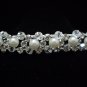 Bridal Wedding Veil Pearl Crystal Headband Tiara T44
