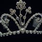 Bridal Wedding Veil Prom Party Crystal Crown Tiara T45