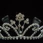 Bridal Wedding Veil Prom Party Crystal Crown Tiara T45